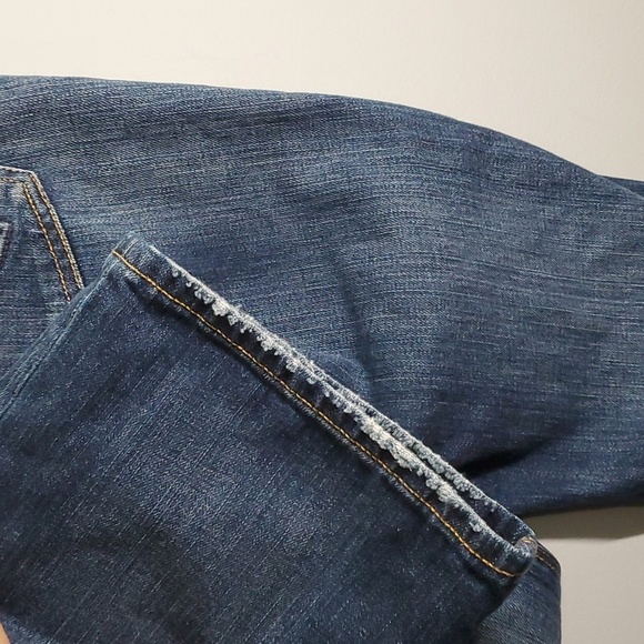 Sutter's jeans women's size 28 size 6 blue 1848 Annie boot Distressed - Picture 12 of 16